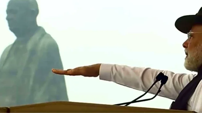 PM Modi Leads Unity Day Celebrations On Sardar Patel's 150th Birth Anniversary