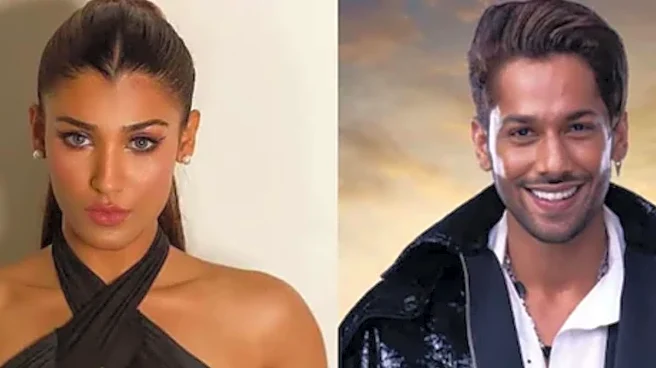 Bigg Boss 19’s Nehal Chudasama Offers Prayers At ISKCON Temple, Fans Love Her Yellow Saree