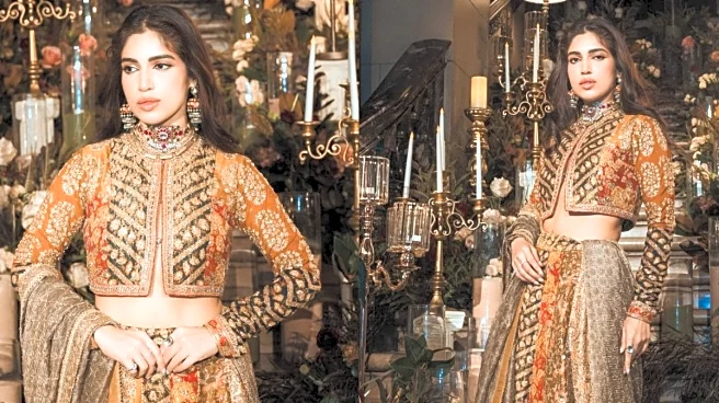 Bhumi Pednekar Stuns In A Ritu Kumar Brocade And Zardozi Maximalist Ensemble