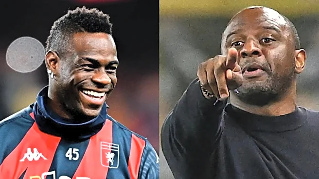 'Karma Is A B*tch': Mario Balotelli Brutally Trolls Patrick Vieira After Genoa Exit