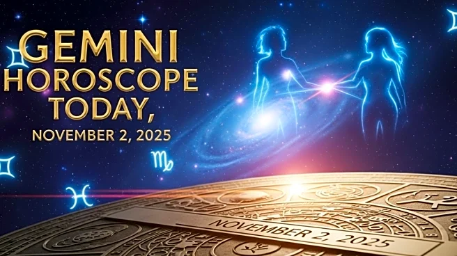 Gemini Horoscope Today, November 2, 2025