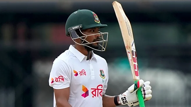 Bangladesh Reinstate Najmul Hossain Shanto As Test Captain