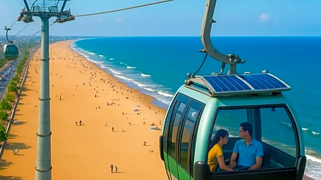 Chennai’s Solar-Powered Ropeway Project Along Marina Beach Soon | What We Know