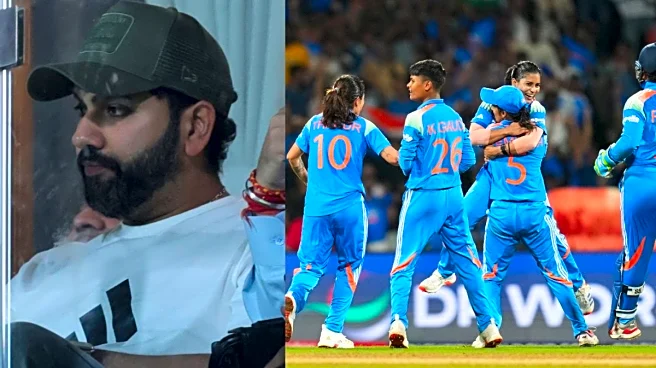 WATCH | Rohit Sharma’s Heartfelt Message To Indian Women’s Team During WWC Final: 'They Deserve The Trophy'