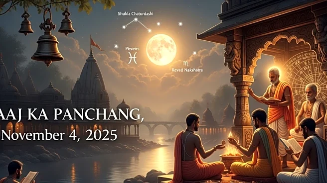 Aaj Ka Panchang, November 4, 2025: Tithi, Vrat, Shubh Muhurat & Rahu Kaal Today