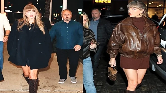 Taylor Swift Stuns In Knee-High Boots In Two Back To Back Apperances in New York