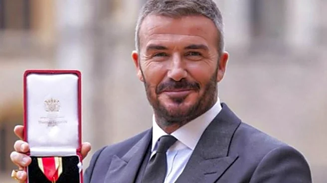 Arise, Sir David Beckham! England Legend Officially Knighted | Watch