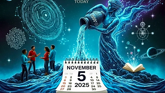 Aquarius Horoscope Today, November 5, 2025