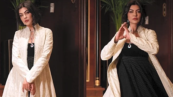 Sushmita Sen’s Rohit Bal Moment Is All About Tailored Femininity And Quiet Opulence