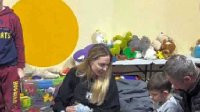 UN Goodwill Ambassador Angelina Jolie Visits Hospitals In Ukraine's Kherson