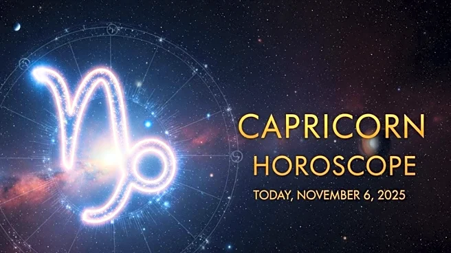 Capricorn Horoscope Today, November 6, 2025