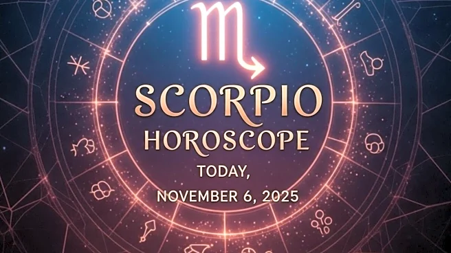 Scorpio Horoscope Today, November 6, 2025