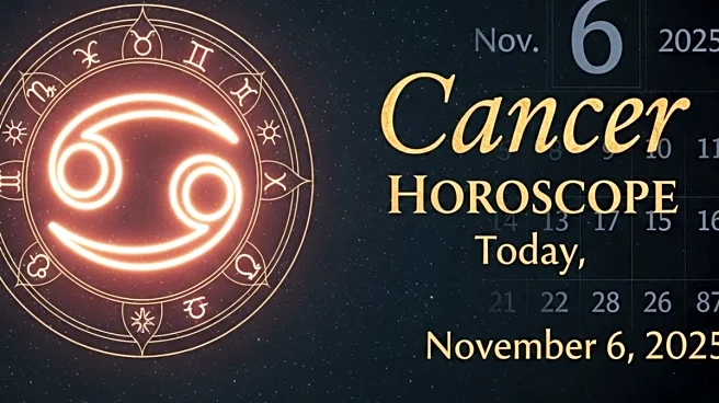 Cancer Horoscope Today, November 6, 2025