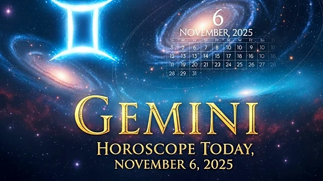 Gemini Horoscope Today, November 6, 2025