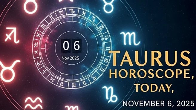 Taurus Horoscope Today, November 6, 2025