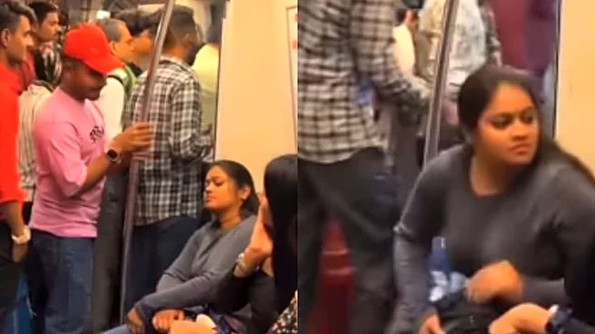 Delhi Man’s Slap Prank Inside Metro Gets ‘Scripted’ Tag From Internet: ‘Kitna Content Chahiye Bhai?’ | Video