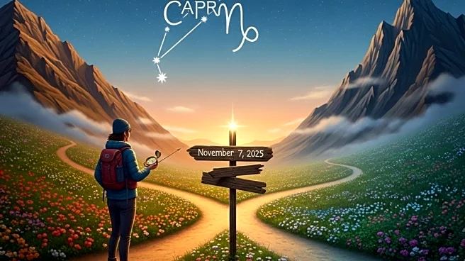 Capricorn Horoscope Today, November 7, 2025