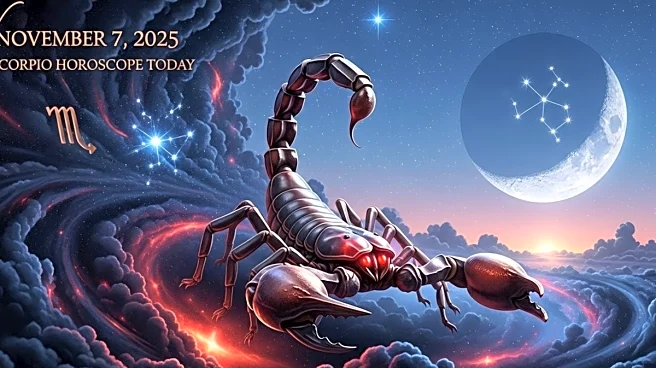 Scorpio Horoscope Today, November 7, 2025