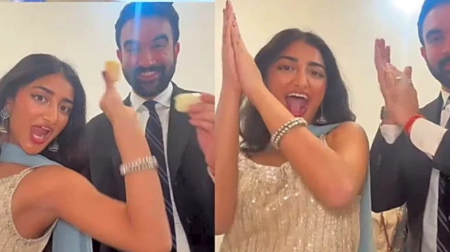 Zohran Mamdani’s Diwali Video Resurfaces, Netizens Notice ‘Kalawa’-Like Thread On Wrist As He Grabs ‘Mithai’