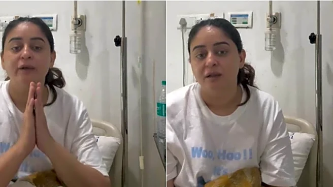 Mahhi Vij Shares Health Update From Hospital, Reveals Battling Severe Viral Infection | VIDEO