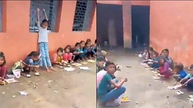 Mid-Day Meal Served On Scrap Paper In Madhya Pradesh School, Officials Launch Probe