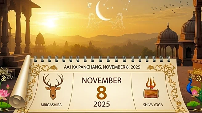 Aaj Ka Panchang, November 8, 2025: Tithi, Vrat, Shubh Muhurat & Rahu Kaal Today