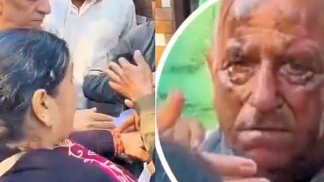 Himachal Pradesh Woman Slaps Elderly Man, Throws Oil At Him In Public: ‘If Roles Reverse, It Would Be A National Issue’ | Video