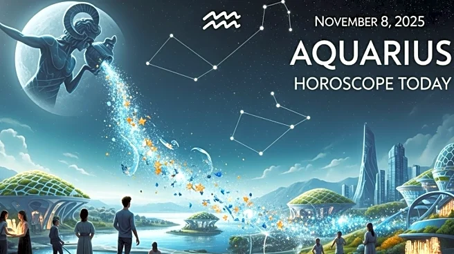 Aquarius Horoscope Today, November 8, 2025