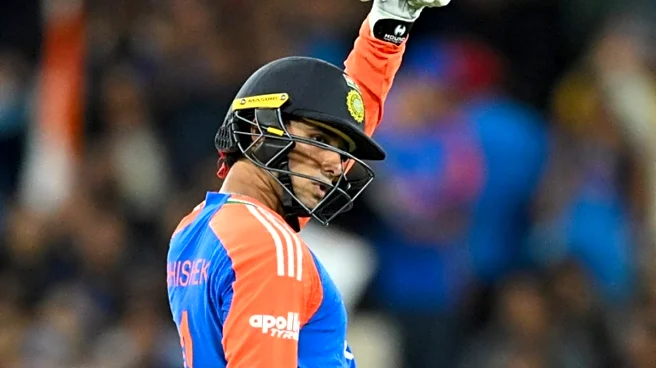 Abhishek Sharma Creates History, Becomes Fastest Batter In The World To...