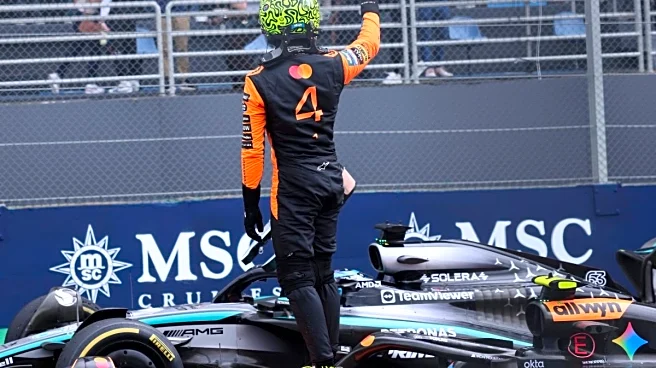 Norris Soars, Piastri Crashes! McLaren Ace Wins Eventful Brazil GP Sprint