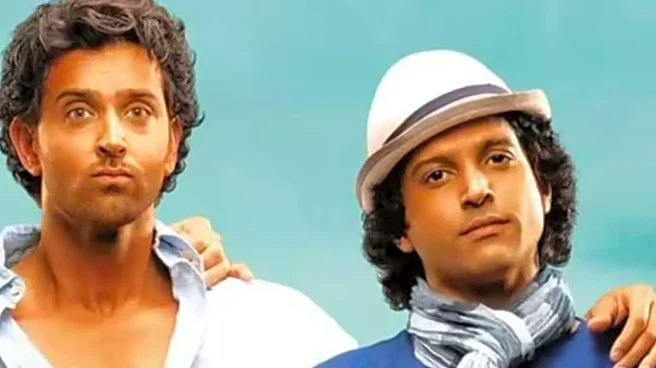 Hrithik Roshan Congratulates Farhan Akhtar On 120 Bahadur In ZNMD Style: 'Farhan And Ritesh My Buois'
