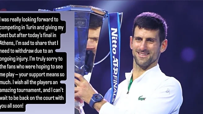 Novak Djokovic Pulls Out Of ATP Finals: 'Sad To Share That I Need To Withdraw Due To...'