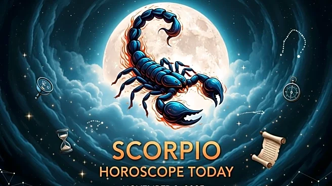Scorpio Horoscope Today, November 9, 2025