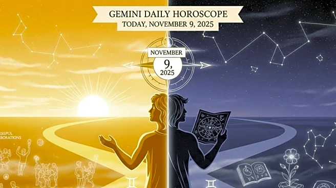 Gemini Horoscope Today, November 9, 2025