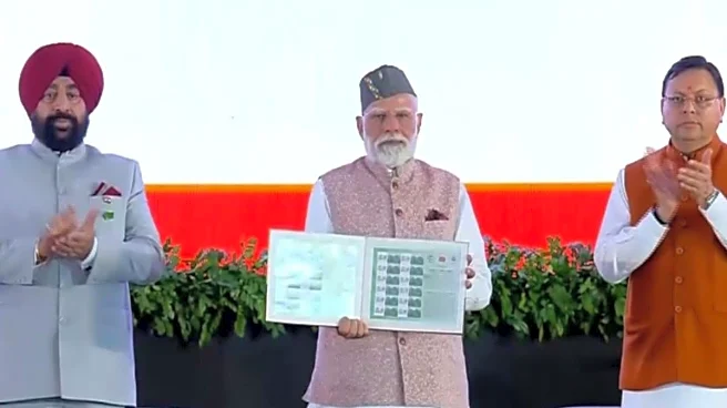 PM Modi Unveils Commemorative Postal Stamp, Inaugurates Rs 8,140 Crore Projects In Uttarakhand