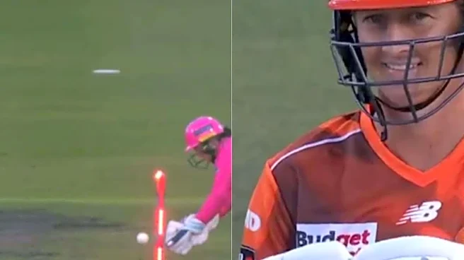 Sophie Devine’s Unusual Stumping At WACA During WBBL Sparks Fan Reactions | Watch