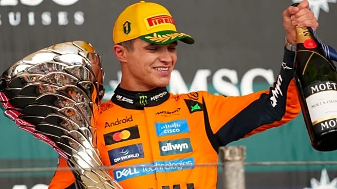 Lando Norris Extends F1 Lead With Sao Paulo Grand Prix Win; Max Verstappen Takes Podium From Pit