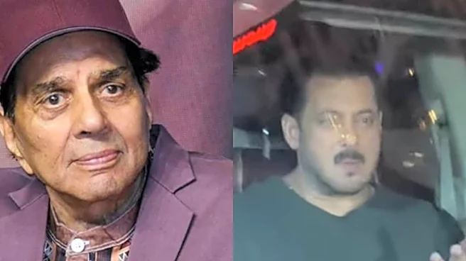 Dharmendra Health Update: Salman Khan Visits The Veteran Actor At Breach Candy Hospital