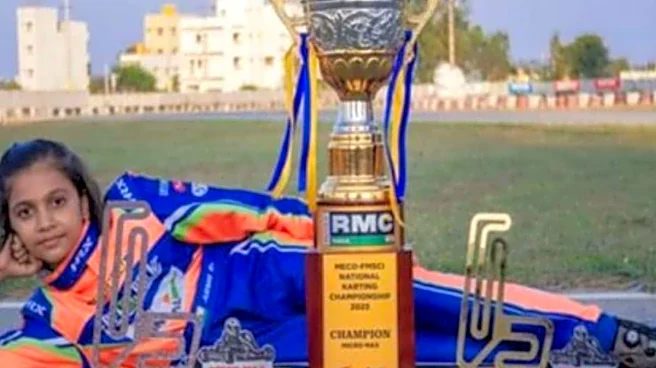 Nine-Year-Old Arshi Gupta Races Into History! Becomes India’s First Female National Karting Champion