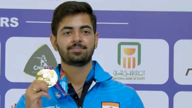History Made! Samrat Rana Wins ISSF World Championship Gold, Tomar Nabs Bronze In Men's 10m Air Pistol
