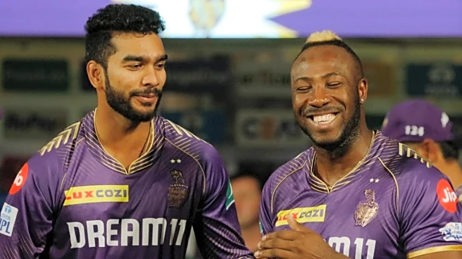 Australia's T20 WC Winning Team Captain Suggests KKR To Release Venkatesh Iyer And Andre Russell