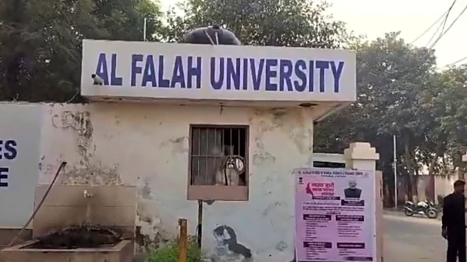 How Faridabad's Al Falah University Has Landed In The Spotlight Amid Delhi Terror Attack Probe