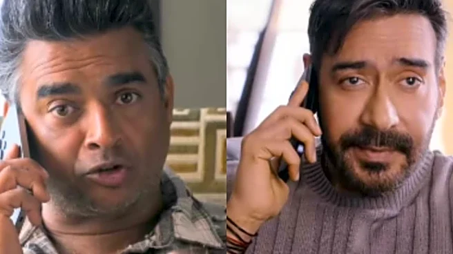 ‘Ab Samjha?’: Ajay Devgn Trolls R Madhavan For Turning From ‘Shaitaan’ To ‘Papa’ In De De Pyaar De 2 Promo