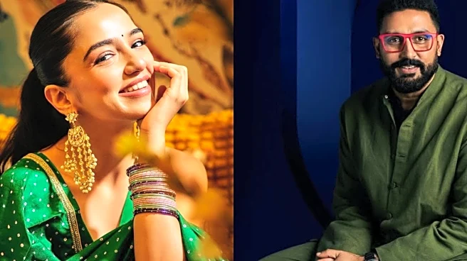 When Abhishek Bachchan’s Heartwarming Gesture At Showsha Reel Awards Left Ahsaas Channa Emotional