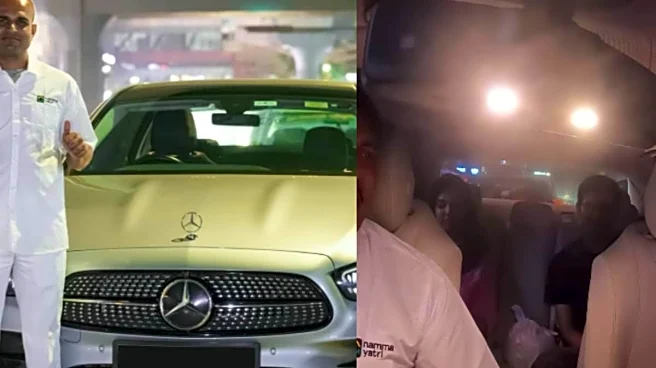 Bengaluru Namma Yatri Customers Booked A Ride, And Driver Showed Up In Mercedes-Benz. Internet Says ‘Ferrari Next Time’