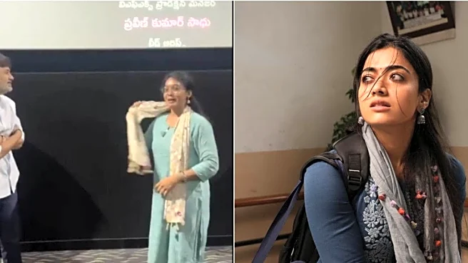 ‘Not A PR Stunt’: The Girlfriend Director Defends Fan Replicating Rashmika Mandanna’s Dupatta Scene