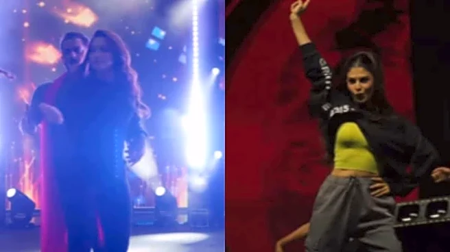 Salman Khan Flaunts His Dance Moves With Tamannaah Bhatia, Jacqueline Fernandez | Watch Da-Bangg Tour BTS