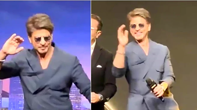 Shah Rukh Khan Grooves To Chaiyya Chaiyya With Farah Khan, Fans Praise His ‘Unmatched Energy’ | Watch