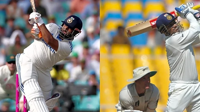Rishabh Pant Creates History, Breaks Virender Sehwag's Record Of Most Sixes For India In Tests