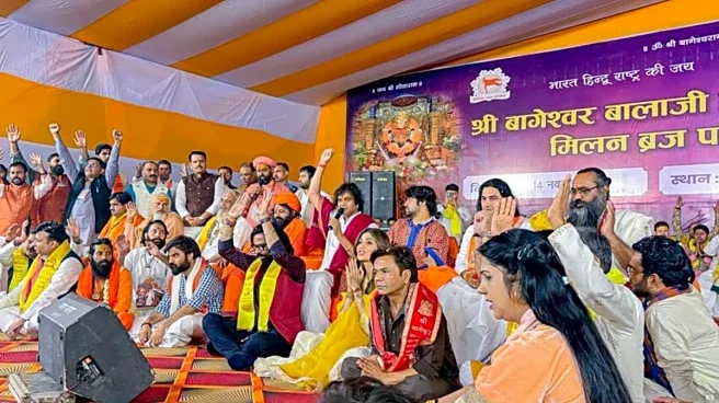 Shilpa Shetty, Ektaa Kapoor And Rajpal Yadav Join Bageshwar Baba’s Padyatra In Mathura